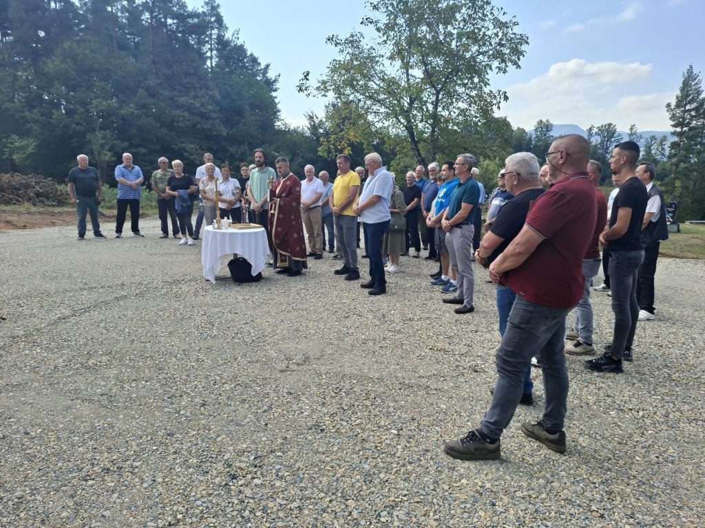 Osvećeno zemljište u naselju Tešići