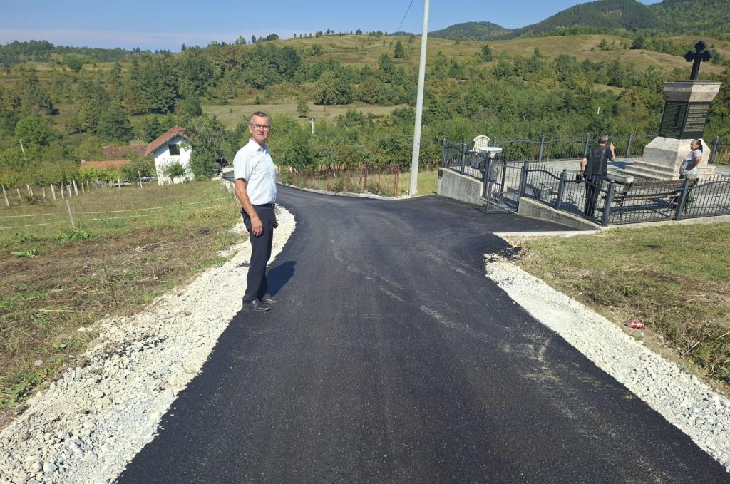Završena modernizacija puta u naselju Serdari